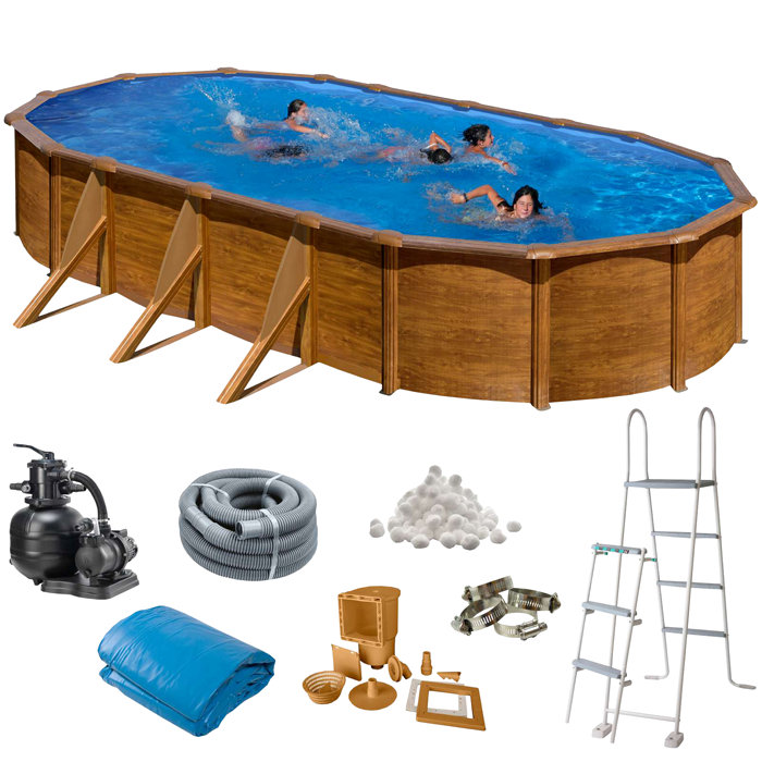 Pool Basic Trälook 20893 L 